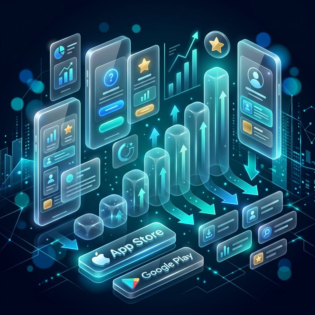 App Store Optimization Listing Illustration